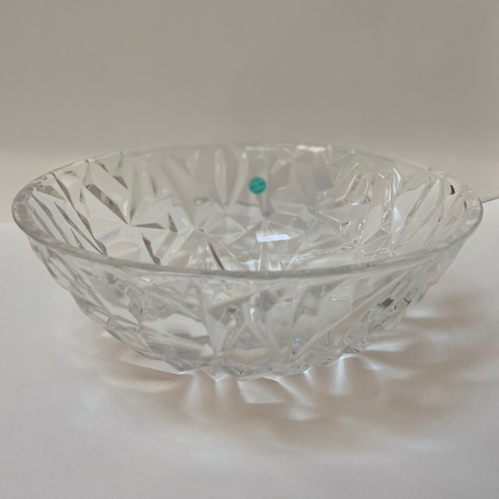 Tiffany & Co. Crystal Rock-Cut Bowl